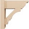 Ekena Millwork 6-in W x 14-in D x 14-in H Balboa Trad Rough Cedar Woodgrain TimberThane Outlooker, Primed Tan OUTUR060X14X14BOA04RCPR - alternate 3